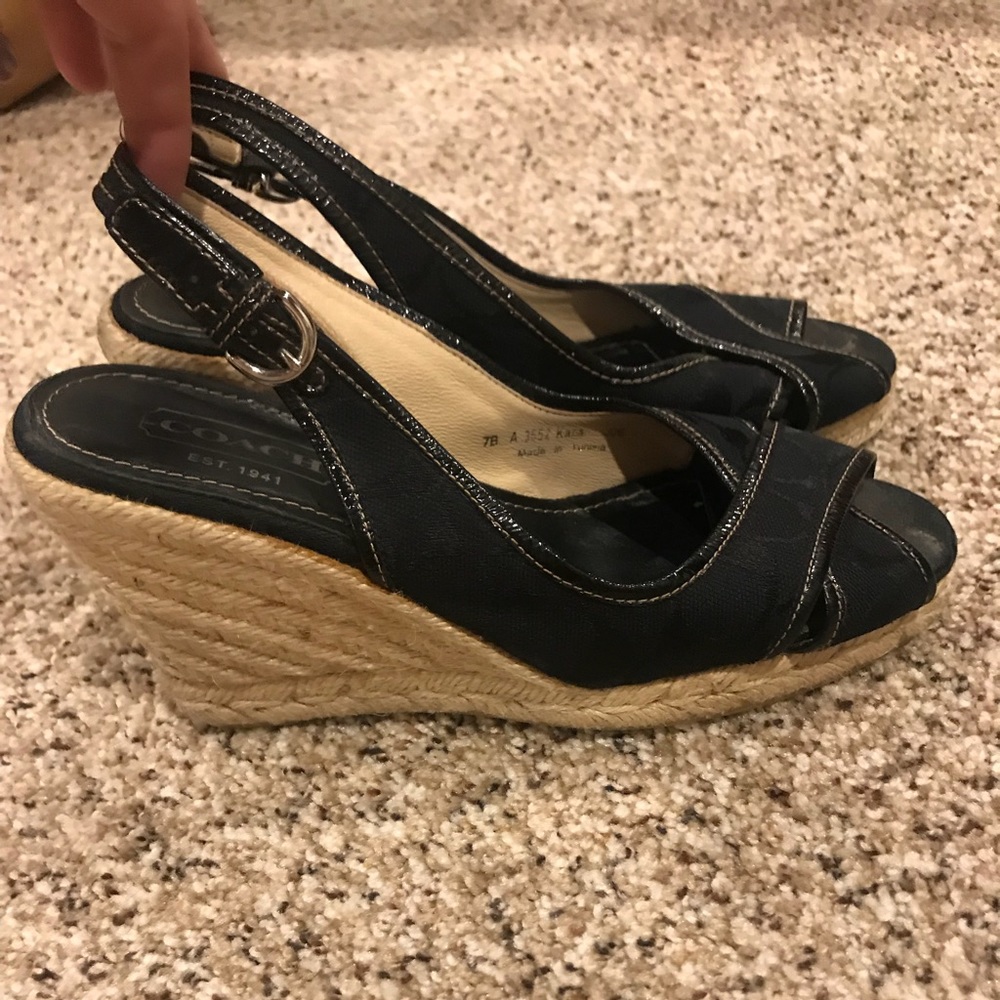 Women’s Coach Wedges - Size 7